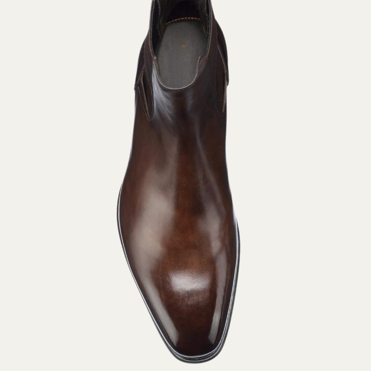 Beau | Men's Chelsea Boots Brown Leather Smart Casual