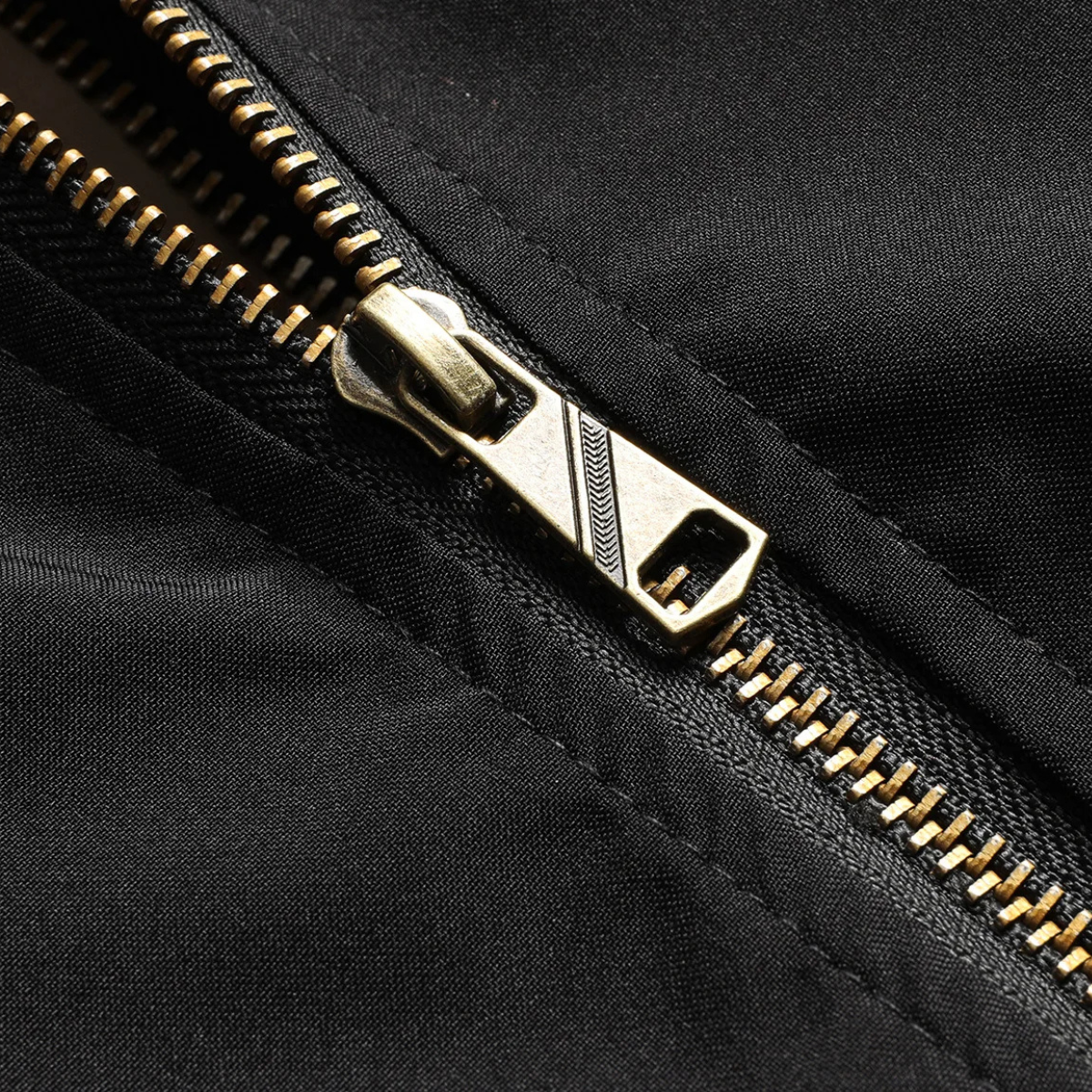 Axel | Men's Bomber Jacket Black Camel Hooded Layered