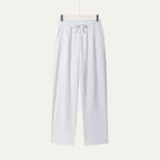 Dama Washington Callum men's relaxed linen pants gray drawstring - view 5