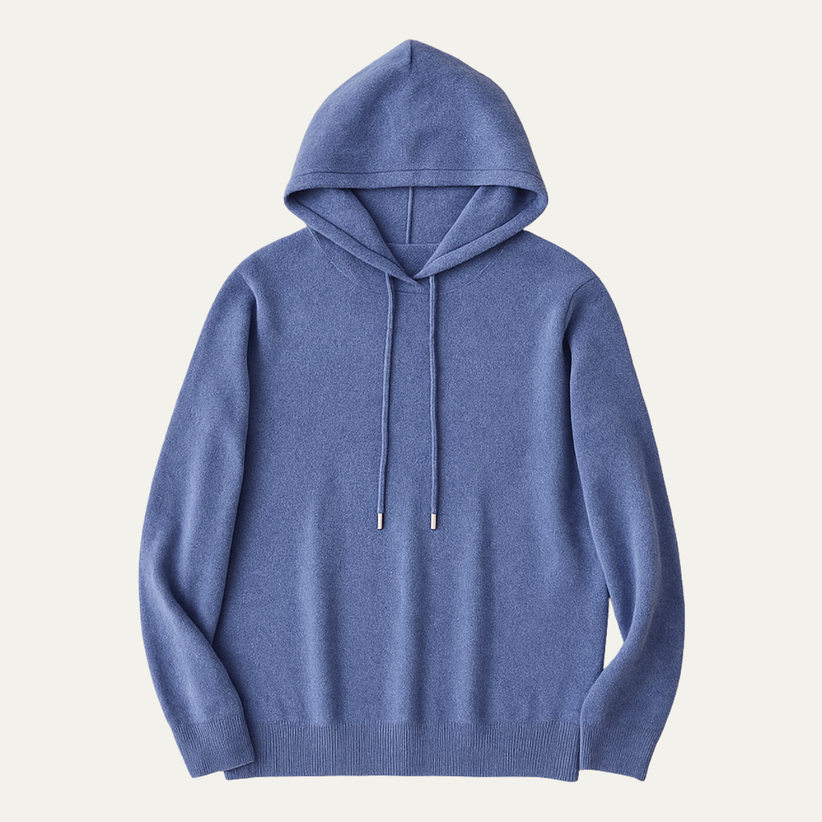 Ada | Men's Crew Neck Sweater Light Blue Knit