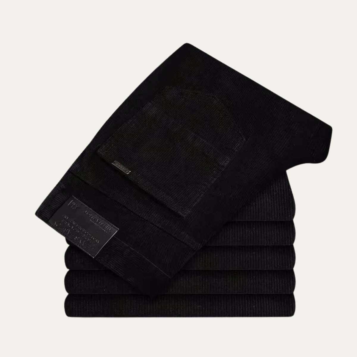 Axel | Men's Corduroy Pants Caramel Slim Fit Casual