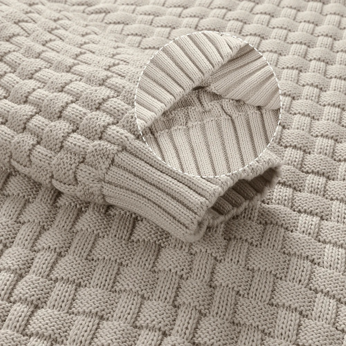 Axel | Men's Turtleneck Cable Knit Sweater Charcoal