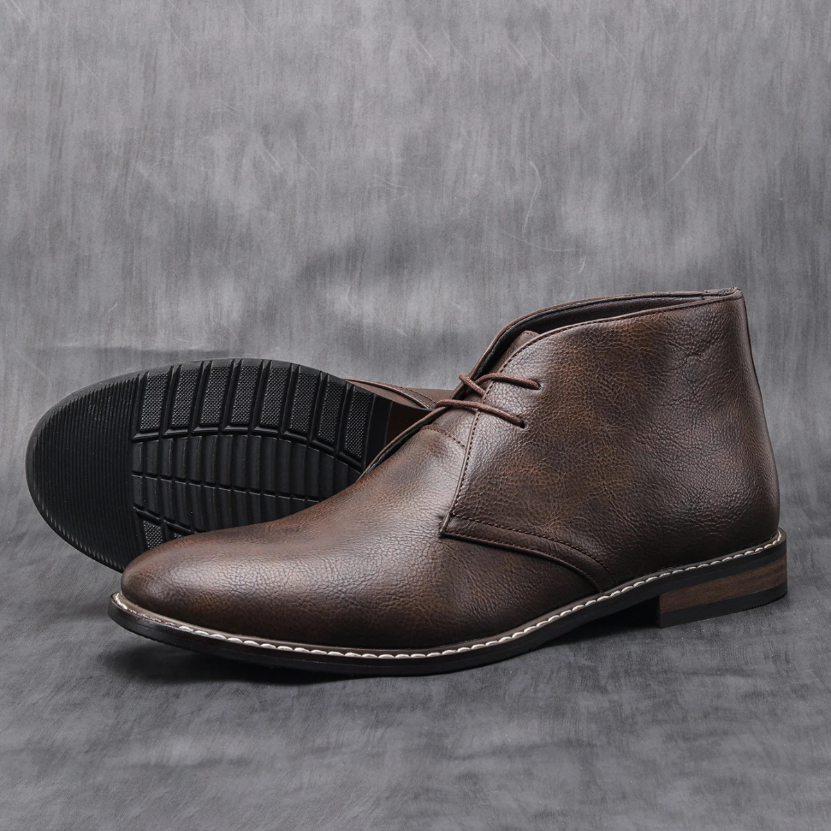 Wyatt | Men's Leather Chukka Boot Brown