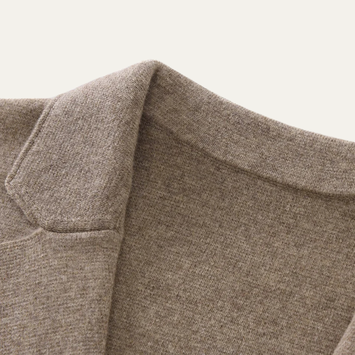 Callum | Men's Casual Wool Blazer Cream Button Up