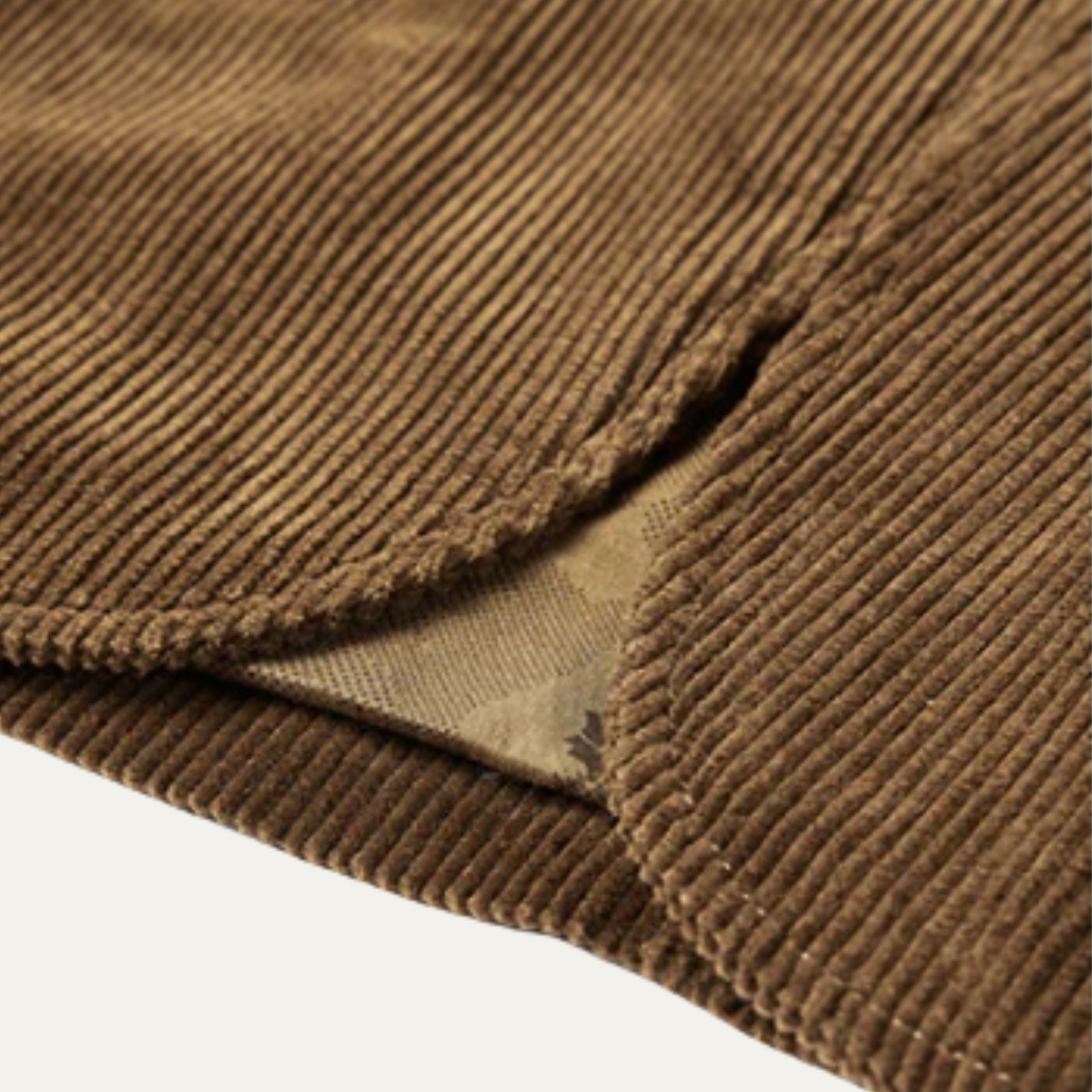 Ezra | Men's Casual Corduroy Blazer Brown Single Breasted