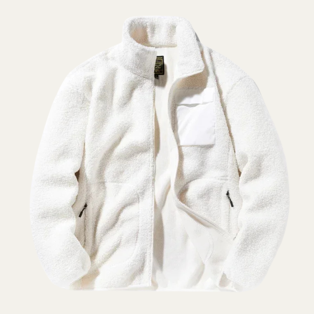 Blake | Men's Fleece Jacket Sage Green Zip Up
