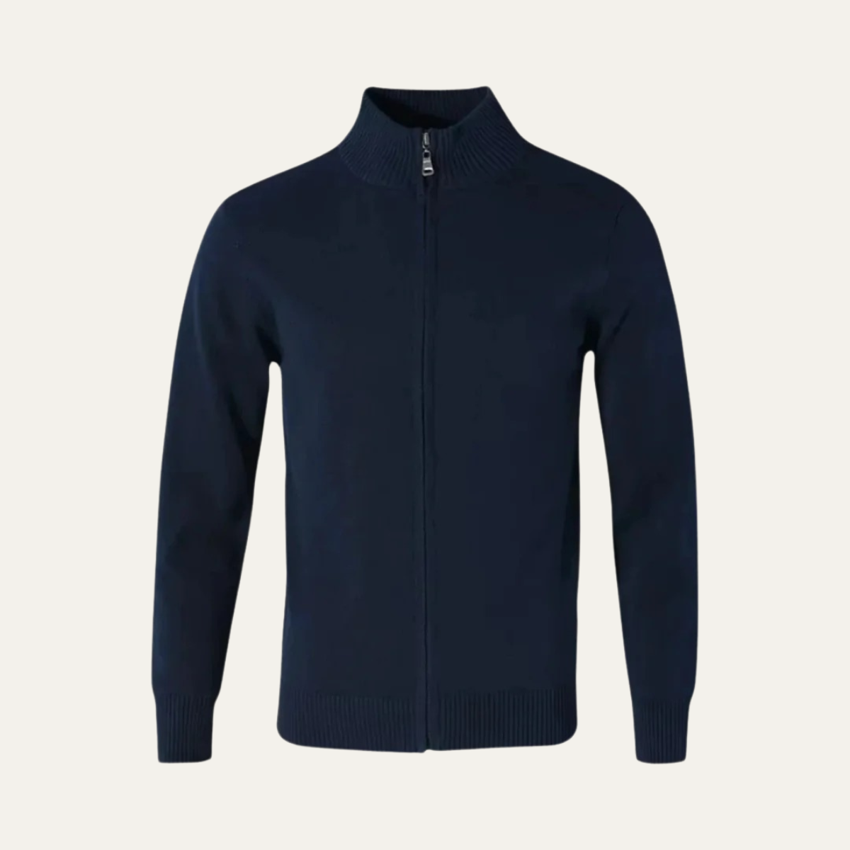 Hugo | Men's Cardigan Navy Zip Up Sweater