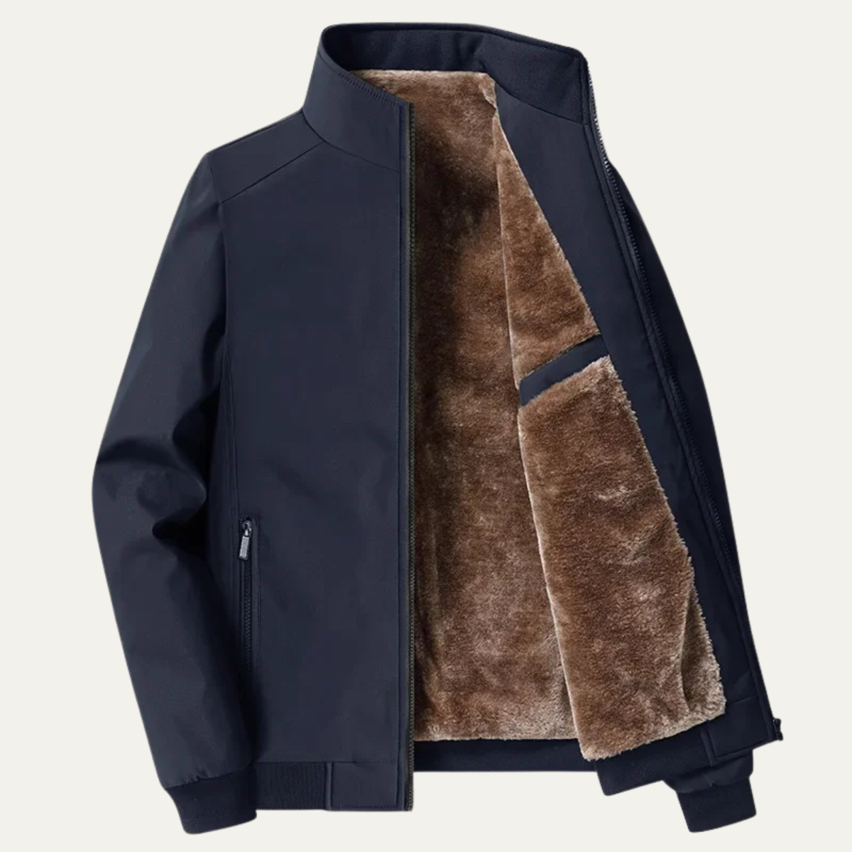 Holt | Men's Fleece Jacket Charcoal Gray Zip Up