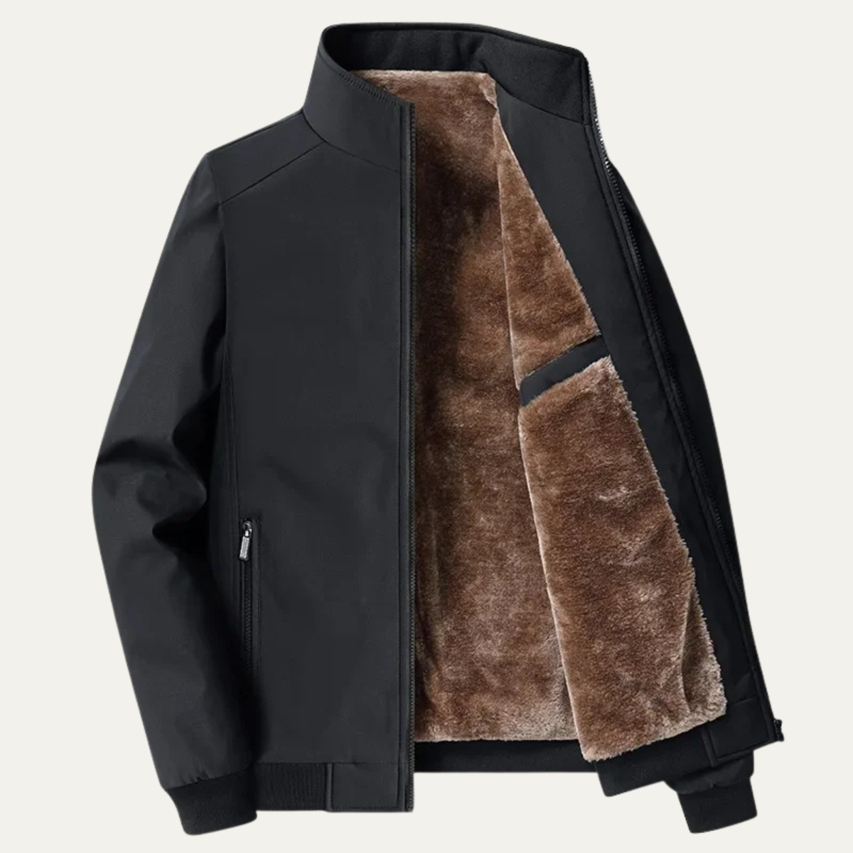 Flint | Men's Lightweight Fleece Jacket Navy
