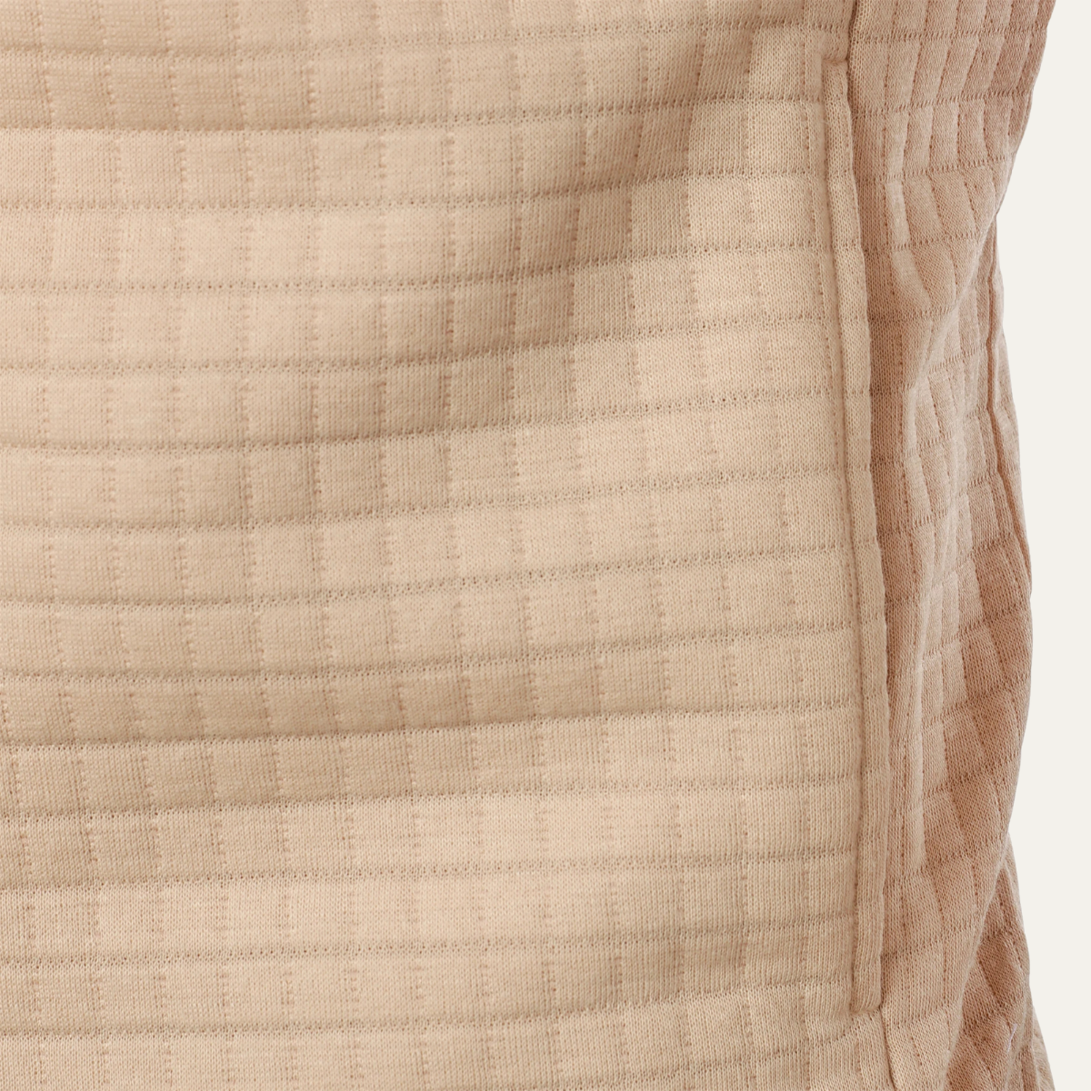 Beau | Men's Quilted Bomber Jacket Cream