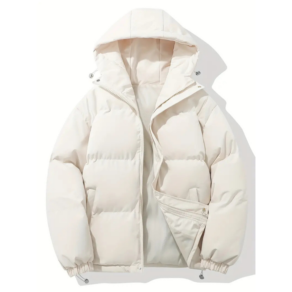 Dama Washington Faye women's puffer jacket pink hooded quilted windbreaker - view 4