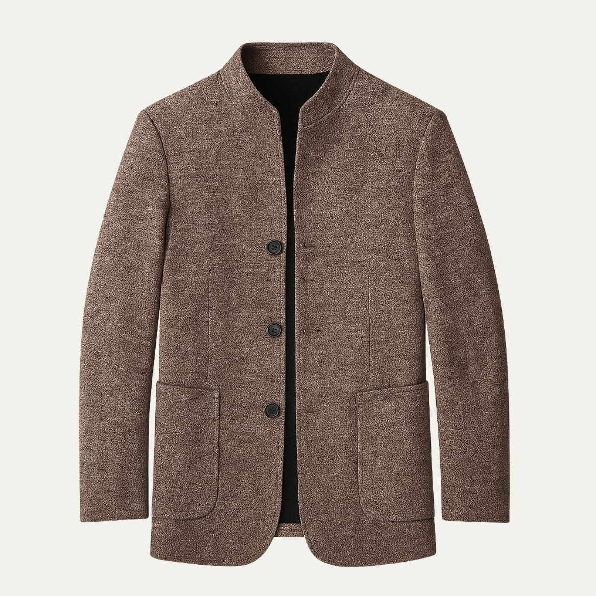 Rowan | Men's Casual Wool Blazer Gray Button Up