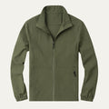 Dama Washington Axel men's lightweight windbreaker olive green - front view