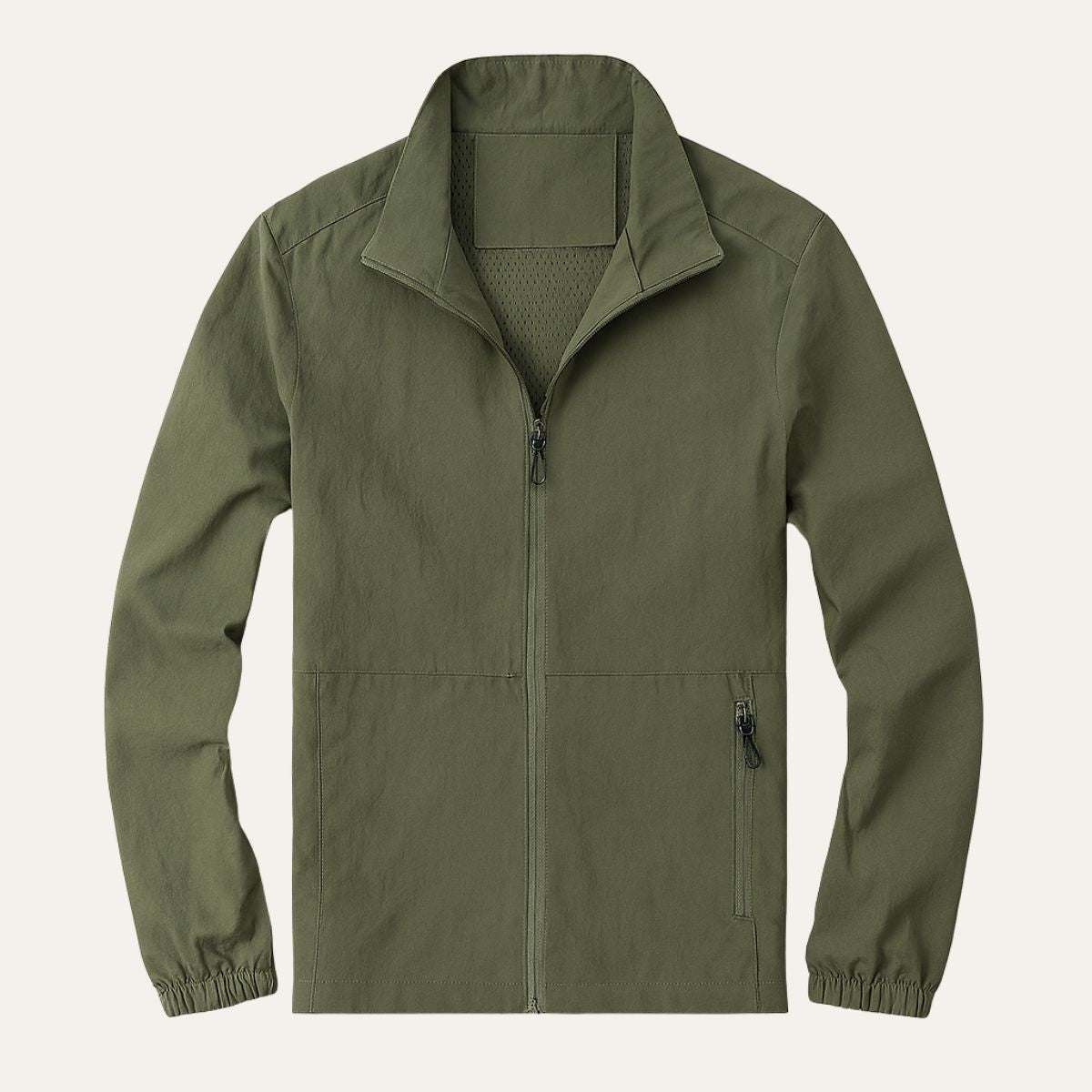 Axel | Men's Lightweight Windbreaker Olive Green