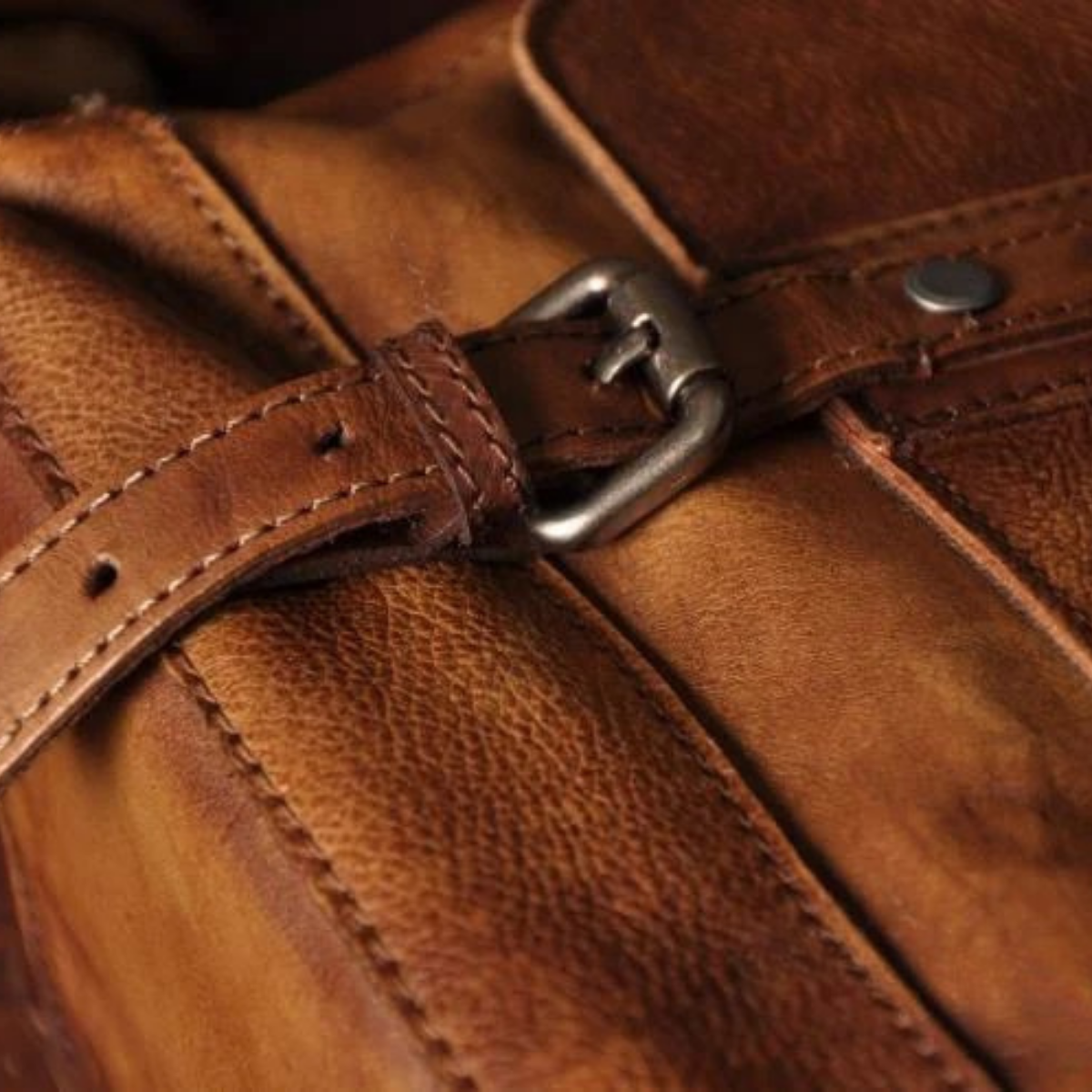 Dama Washington Cahors vintage leather crossbody bag - view 16