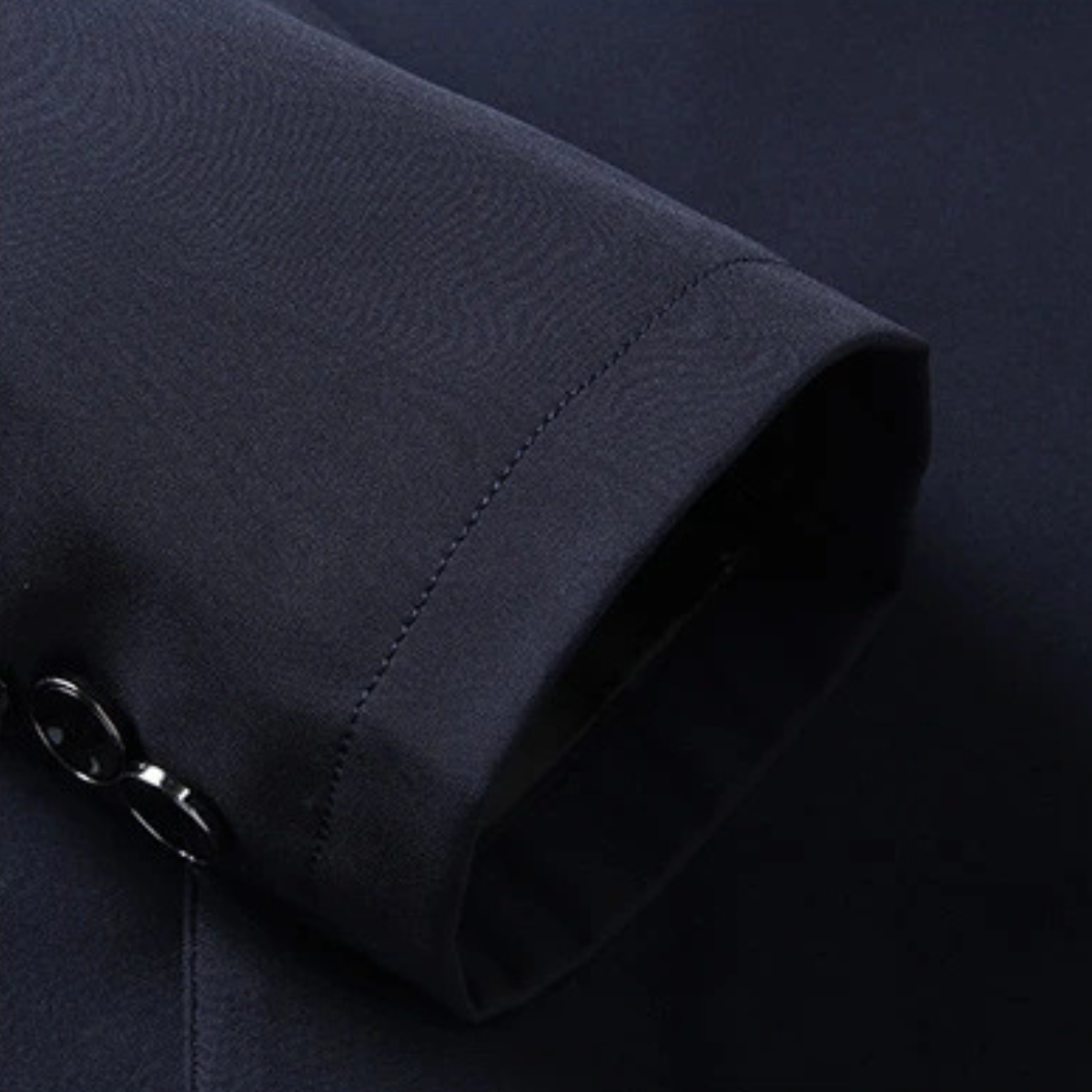 Axel | Men's Smart Casual Lightweight Button Jacket Navy