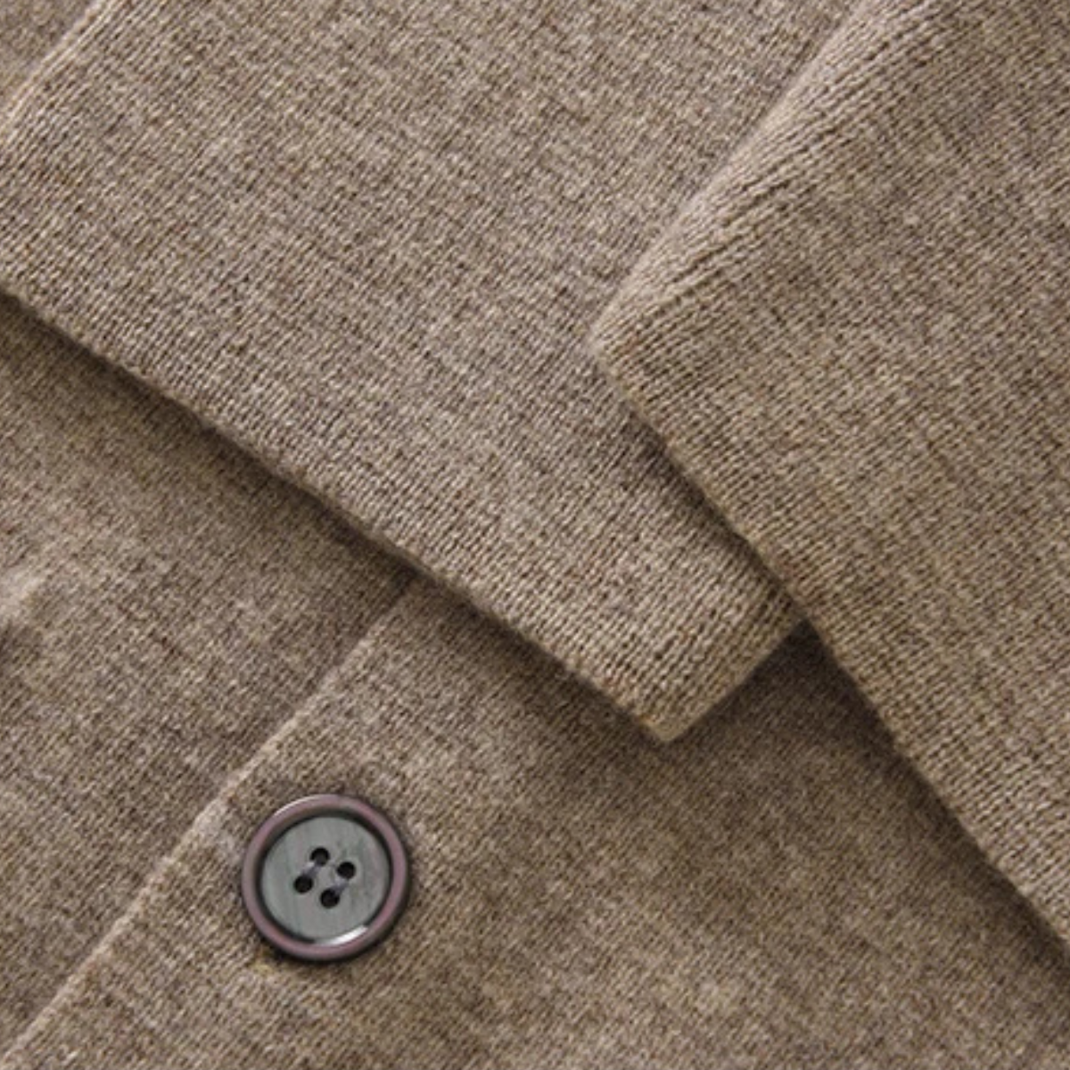Callum | Men's Casual Wool Blazer Cream Button Up