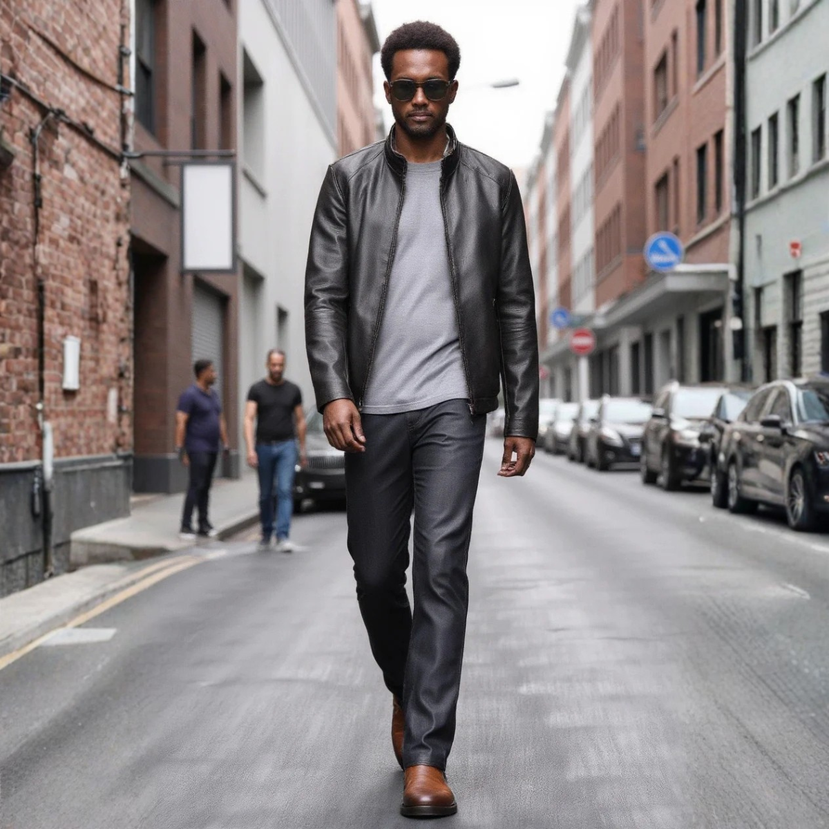 Bram | Men's Classic Leather Chelsea Boots Brown