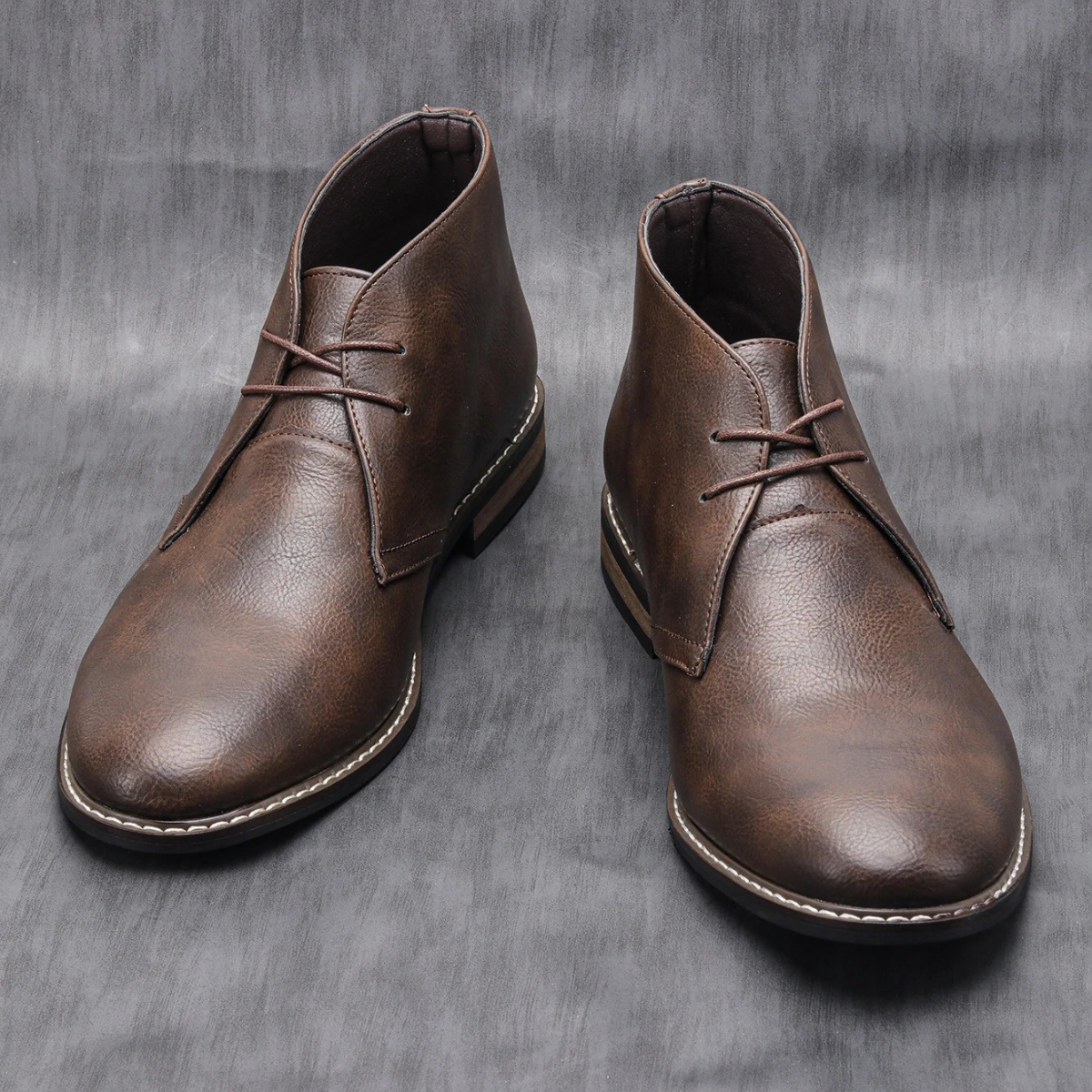 Wyatt | Men's Leather Chukka Boot Brown