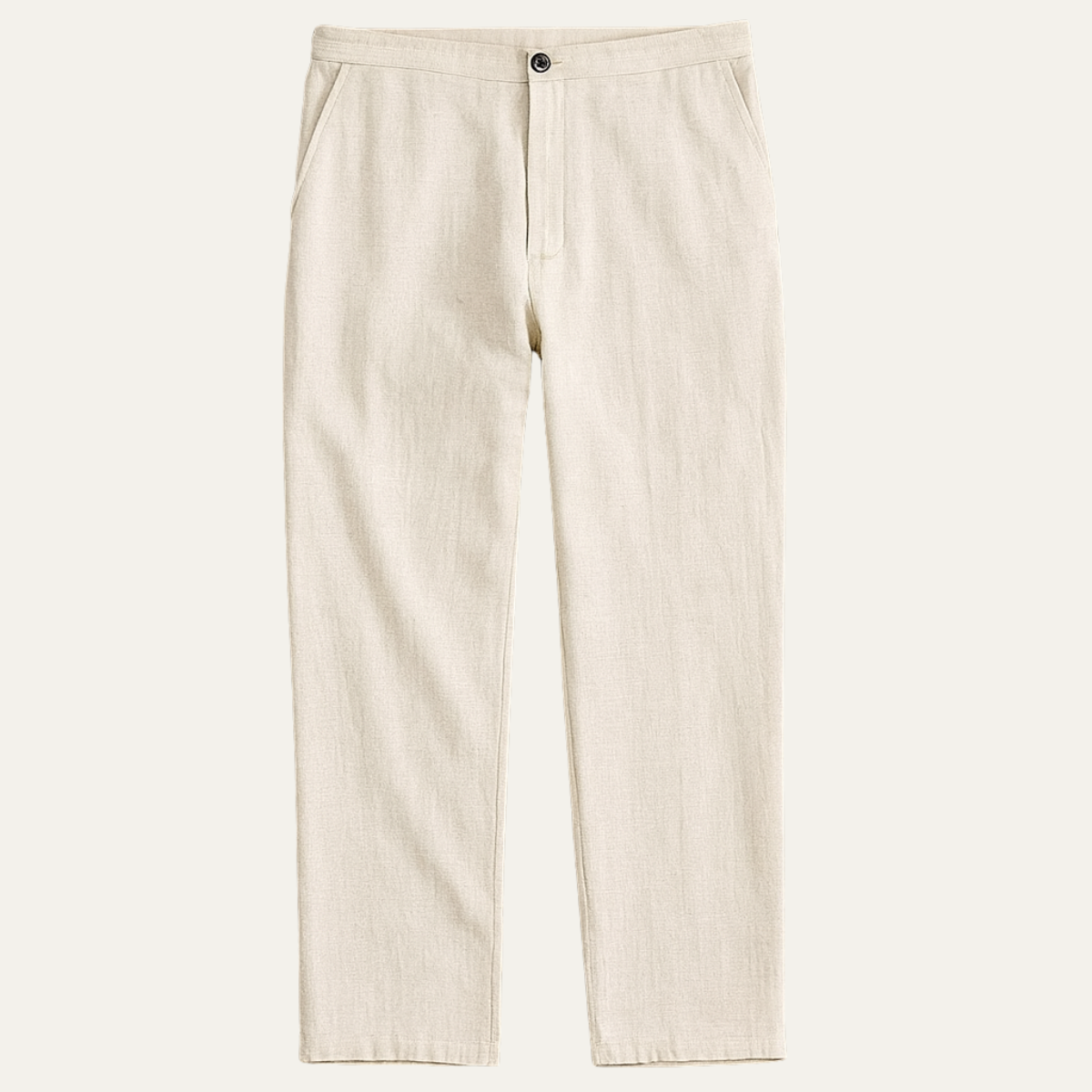 Ashby | Men's Linen Pants White