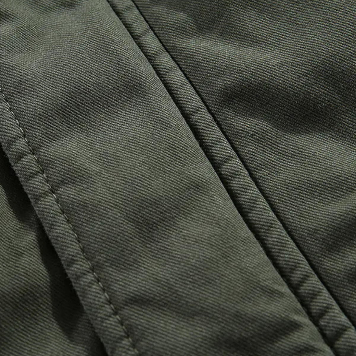 Vane | Men's Casual Hooded Puffer Jacket Olive