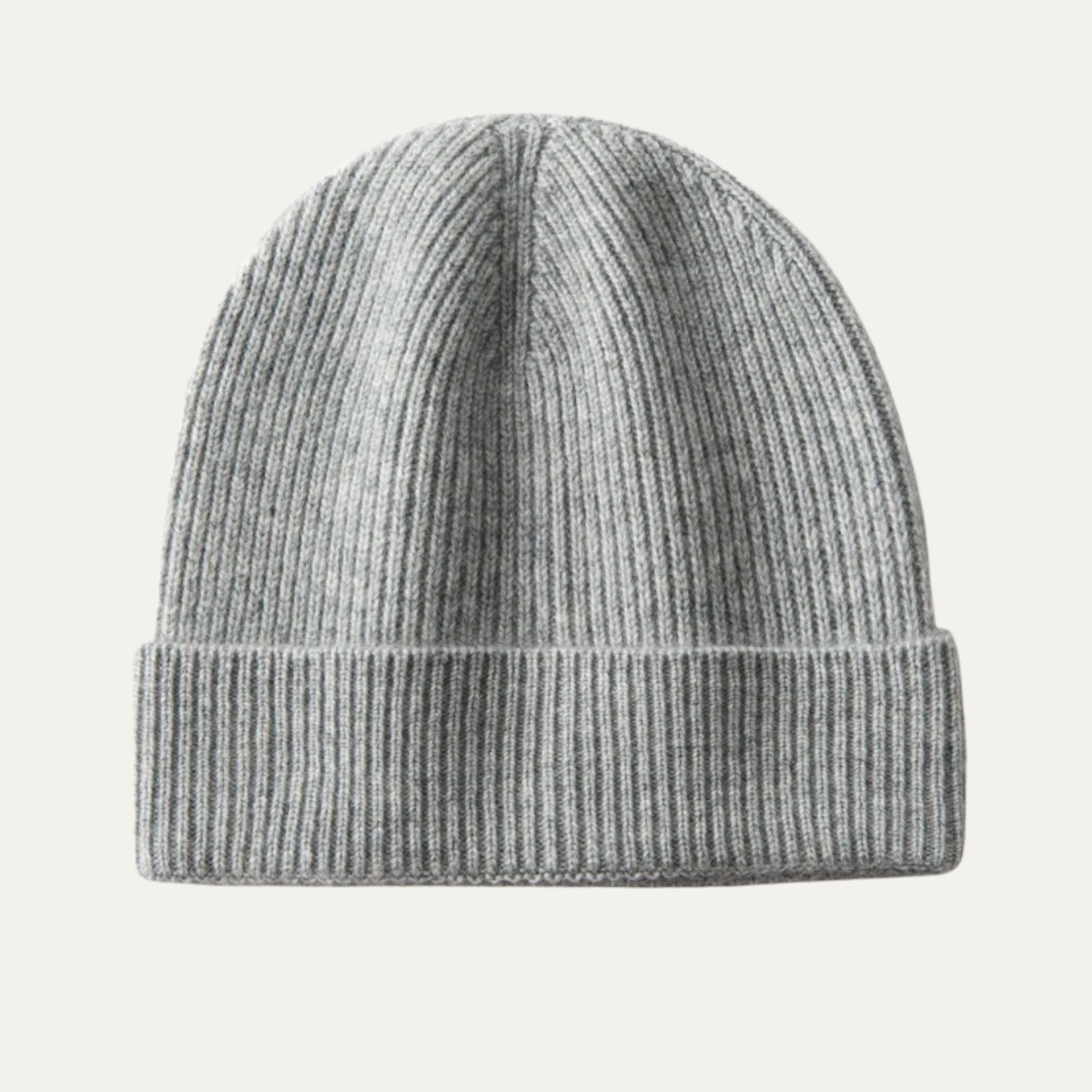 Bram | Men's Ribbed Knit Beanie Black