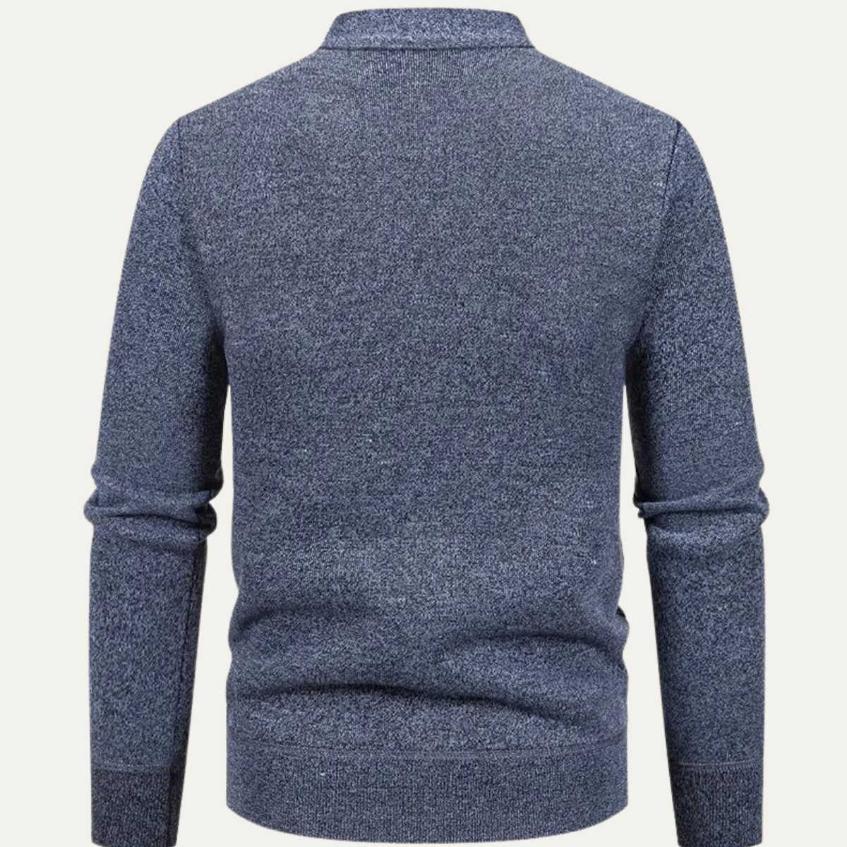 Axel | Men's Casual Cable Knit Cardigan Burgundy Button Up