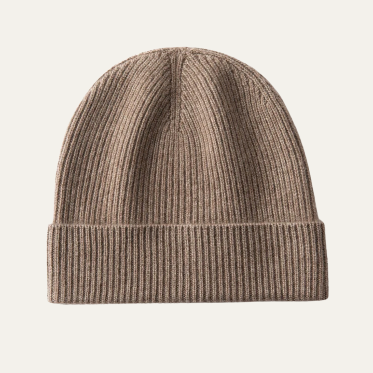 Bram | Men's Ribbed Knit Beanie Black