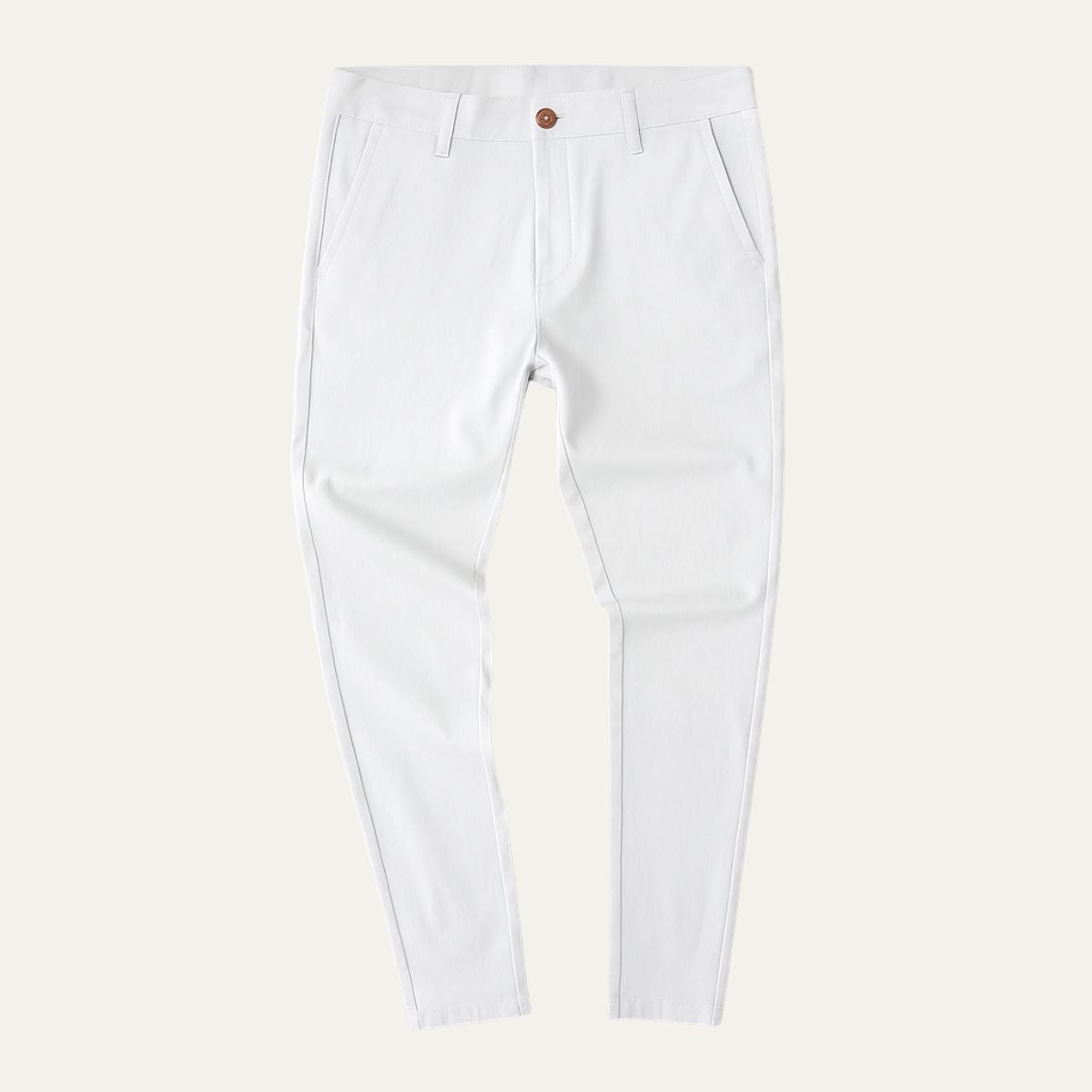 Ash | Men's Chinos Cream Tailored Slim Fit