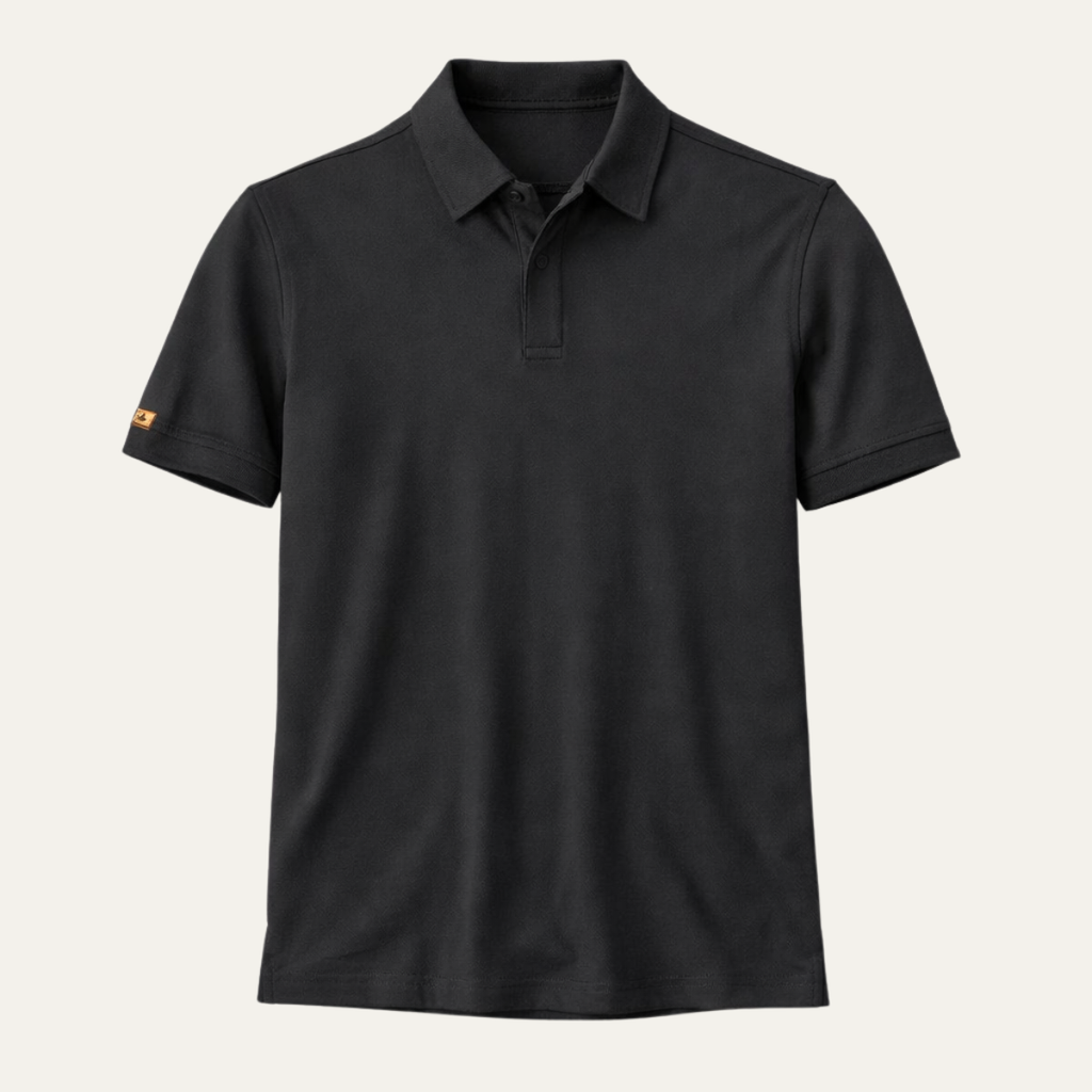 Dama Washington Sage men's polo shirt black - view 7