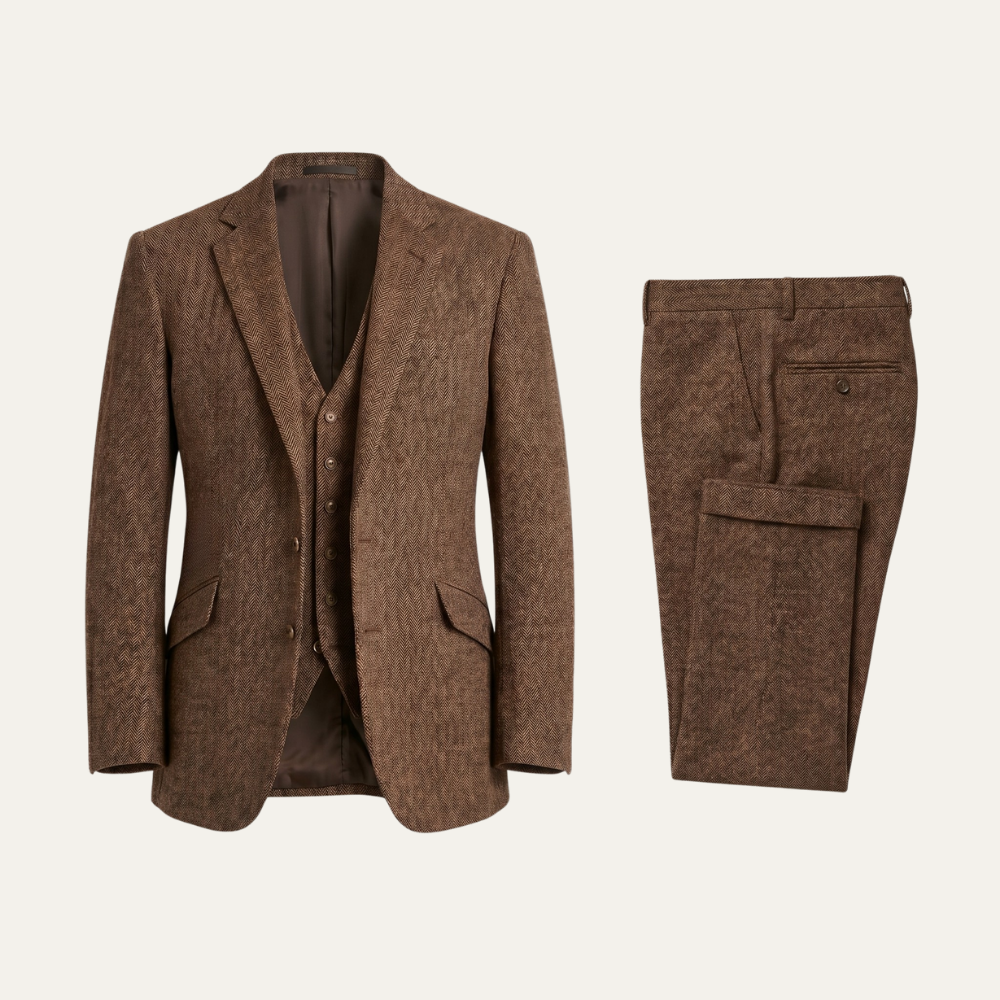Wyatt | Men's Tweed Suit Three Piece