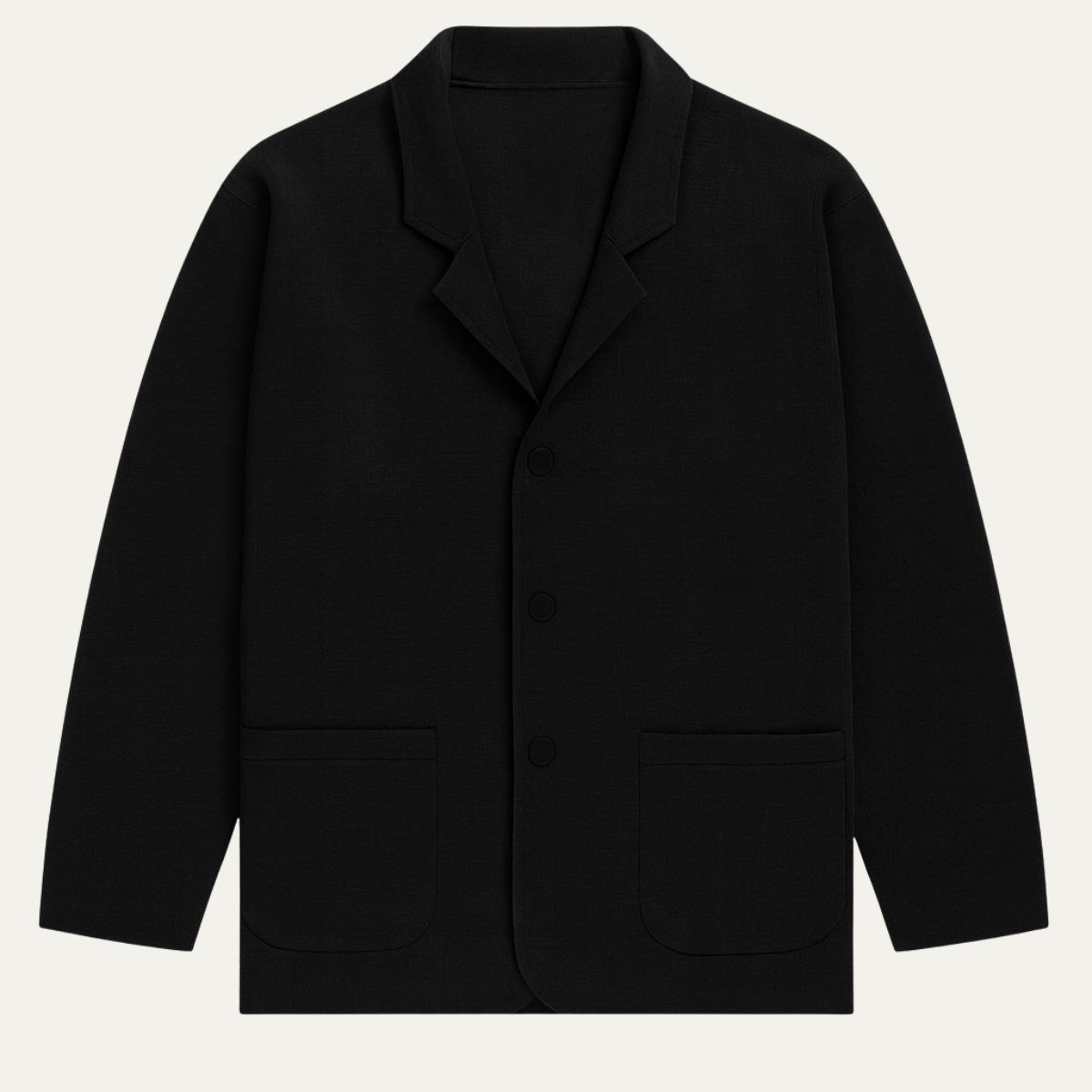 Voss | Men's Smart Casual Lightweight Blazer Black