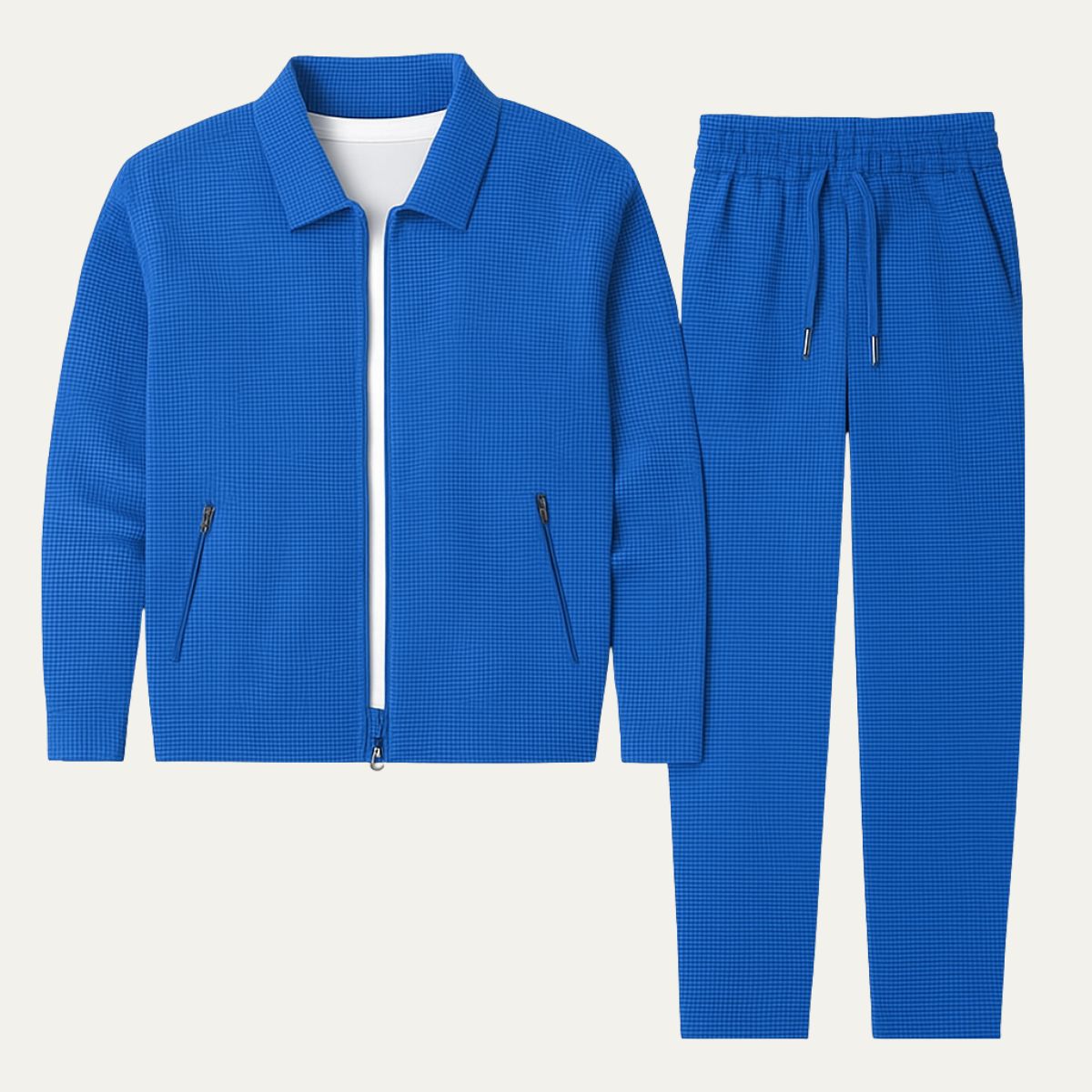 Beau | Men's Casual Linen Set White