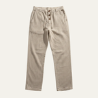 Dama Washington Axel men's linen pants cream relaxed fit - view 4