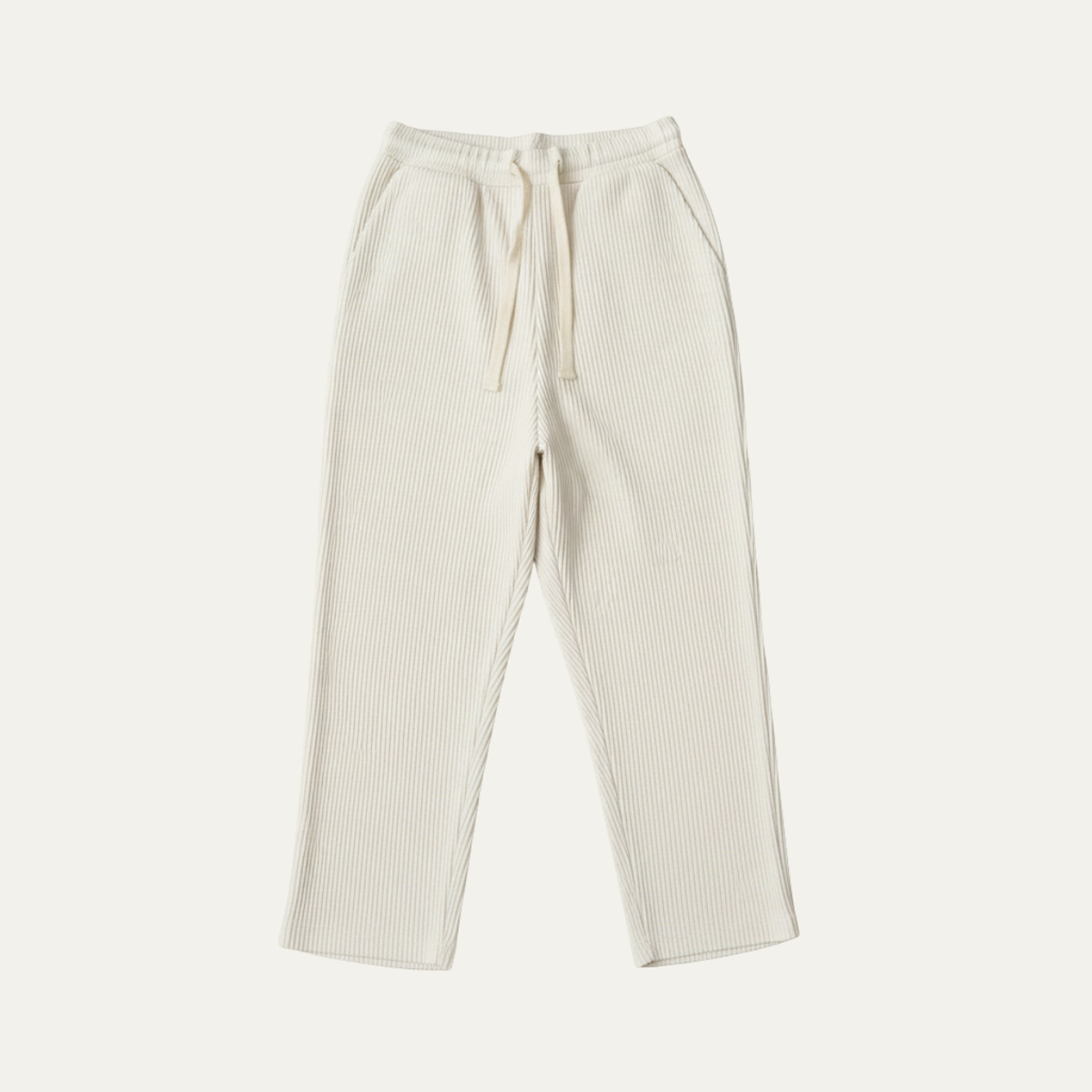 Dama Washington Rhys men's casual ribbed lounge pants cream - view 2