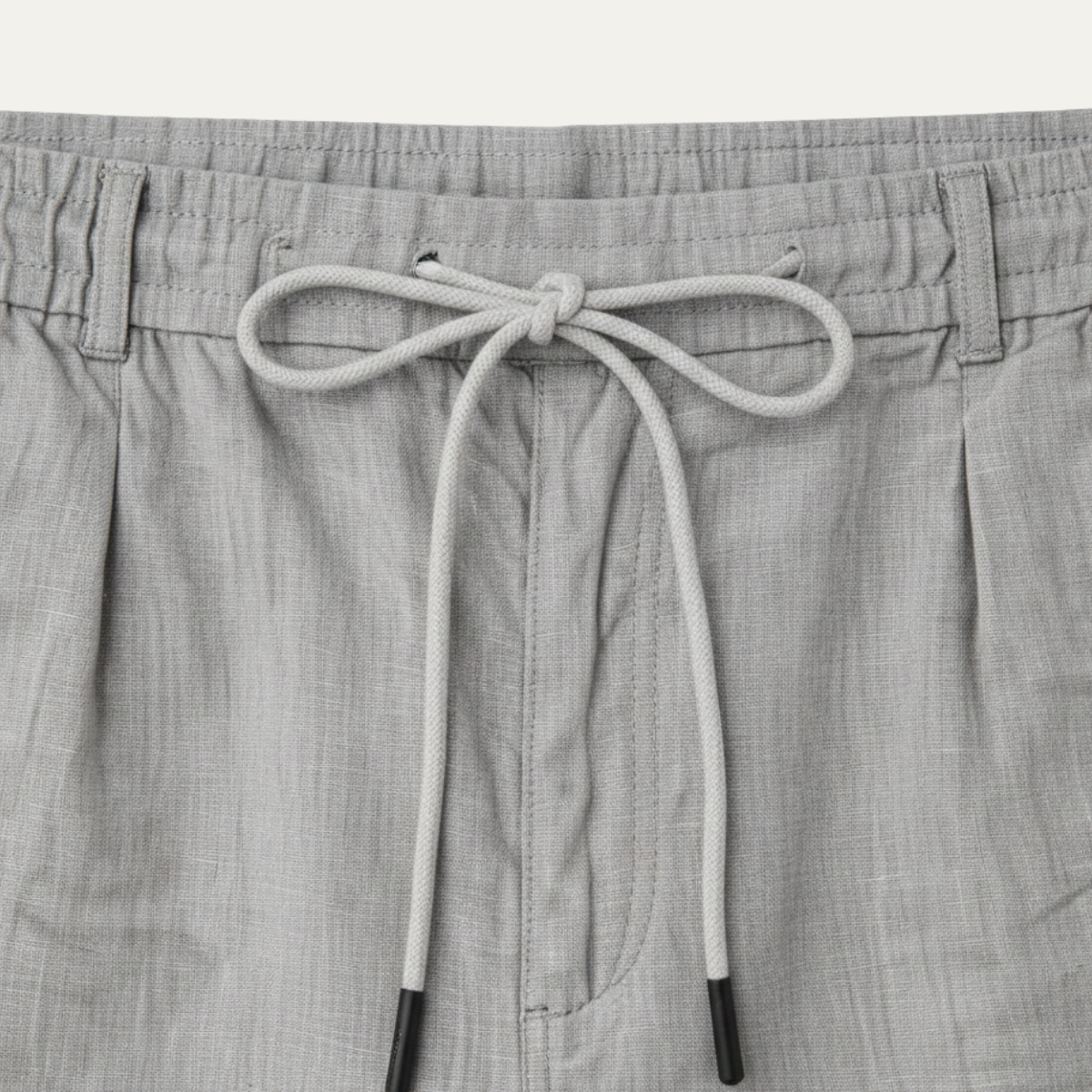 Kade | Men's Linen Pants Light Blue Drawstring