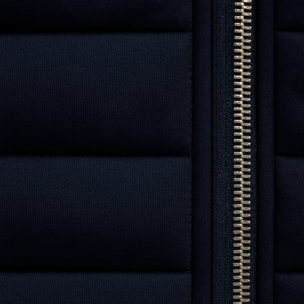 Jude | Men's Quilted Puffer Jacket Navy Zip Up