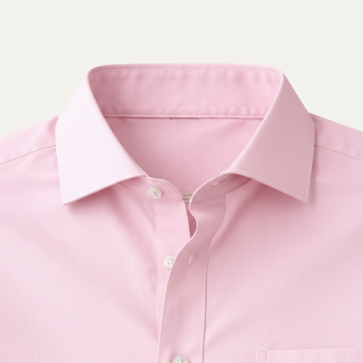 Luca | Men's Pink Dress Shirt Slim Fit Long Sleeve