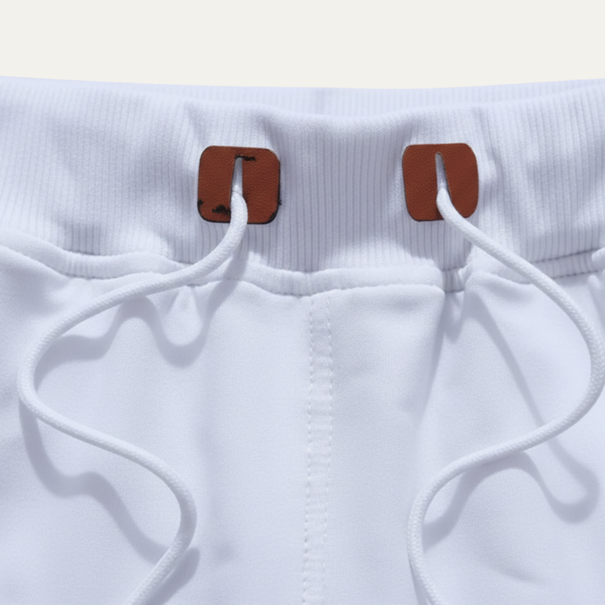 Axel | Men's Casual Cargo Shorts White