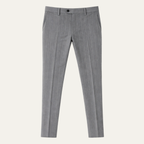Dama Washington Cruz men's slim fit dress pants gray pinstripe - view 2