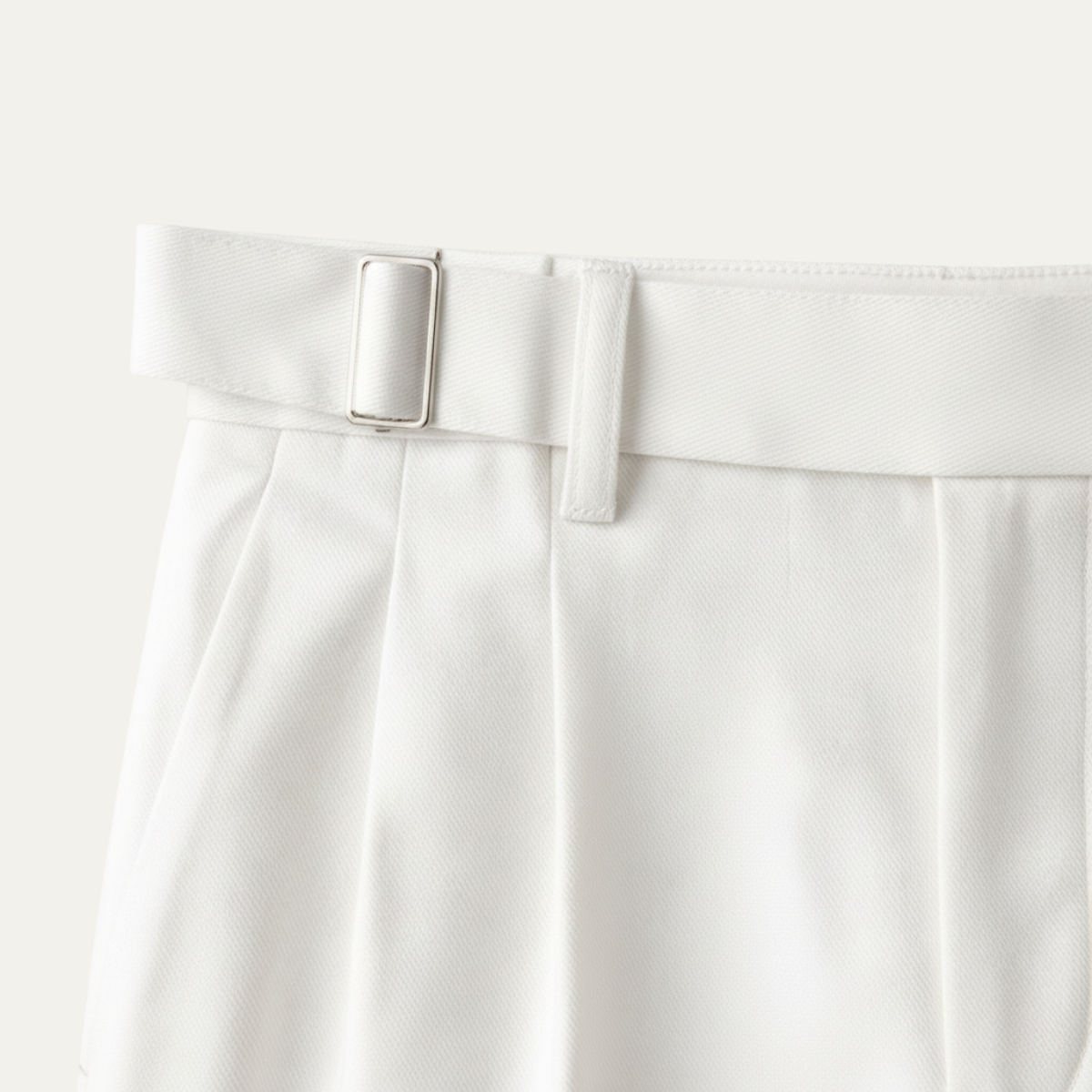 Callum | Men's Tailored Dress Pants Cream