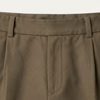 Dama Washington Axel men's tailored dress pants olive wool blend - view 9