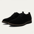 Dama Washington Bram men's suede dress shoes black lace up - view 7