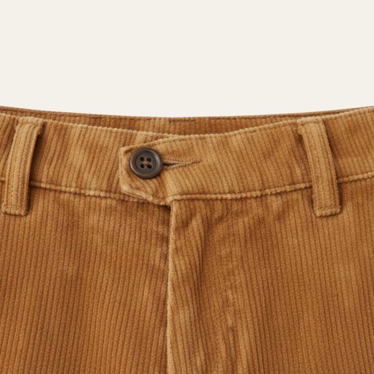 Bram | Men's Casual Corduroy Pants Brown Stretch