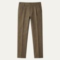Dama Washington Axel men's tailored dress pants olive wool blend - view 2