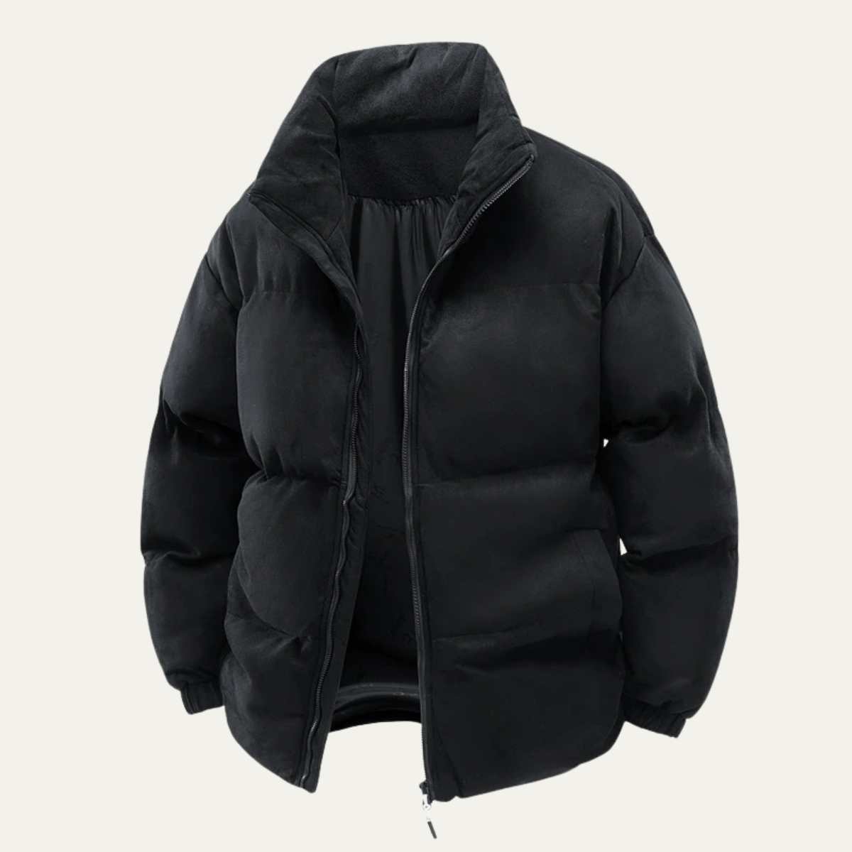 Jasper | Men's Oversized Puffer Jacket Black