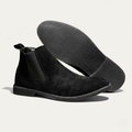 Dama Washington Hugo men's chelsea slip on suede boot black - view 8