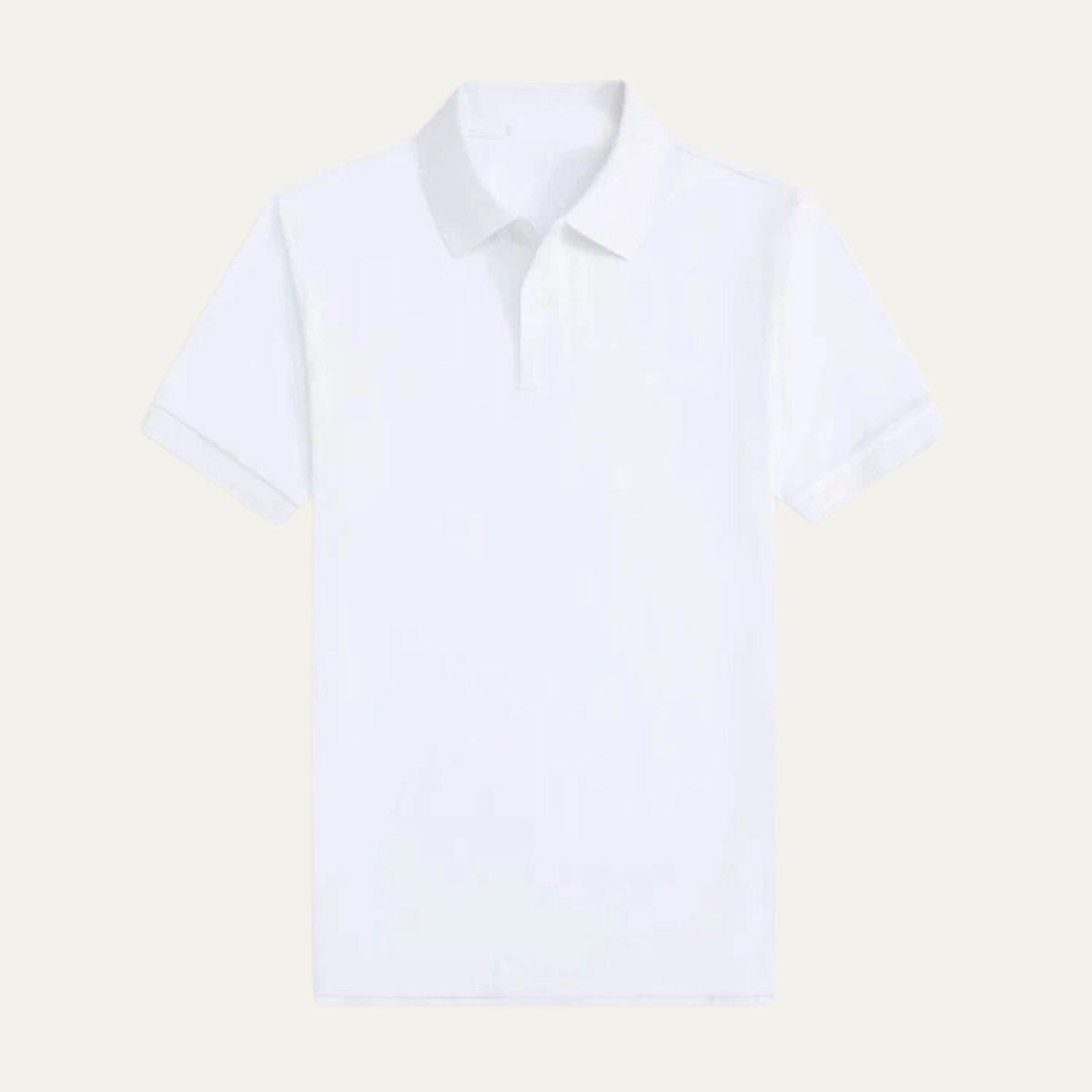 Caleb | Men's Polo Shirt White