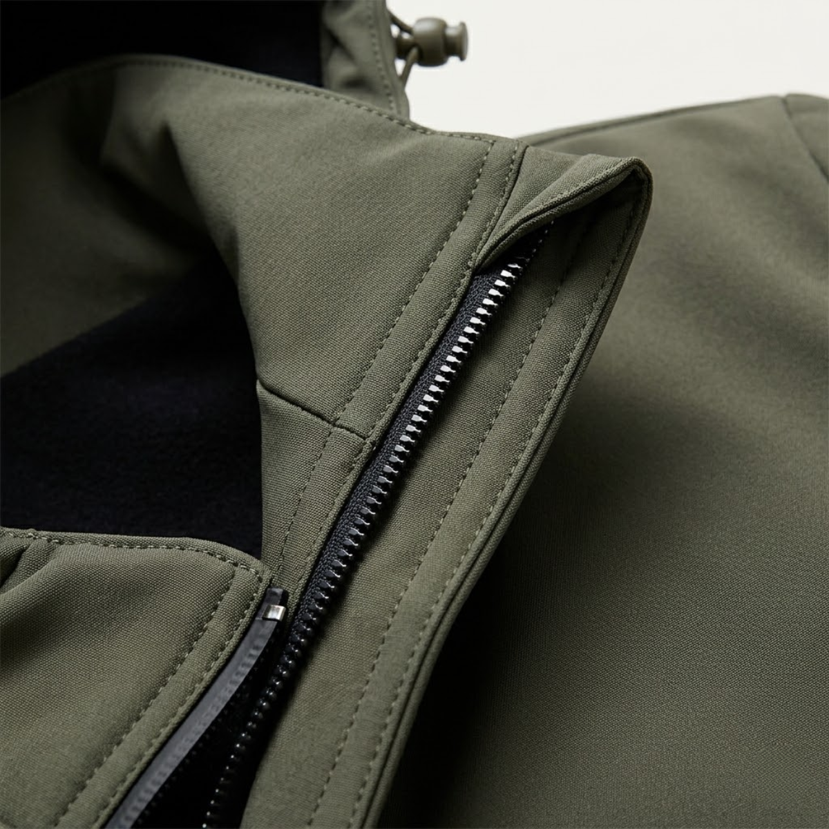 Jasper | Men's Puffer Jacket Olive Warm Hooded