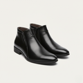 Dama Washington Kade men's pointed toe leather chelsea boots black - view 5